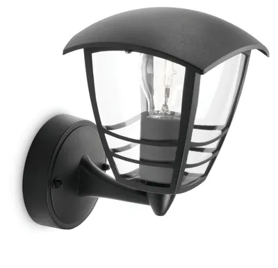 Obrázok produktu pre Philips myGarden 153803016, Vonkajšie nástenné osvetlenie, Čierna, Kov, IP44, Záhrada, Patio, I