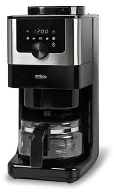 Immagine prodotto di Silva Schneider KA-M 200, macchina da caffè in acciaio inossidabile con funzione di macinatura