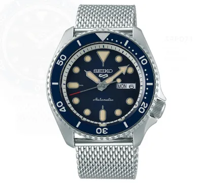 Zdjęcie produktu dla Zegarek męski SEIKO 5 Sports SRPD71K1, automatyczny