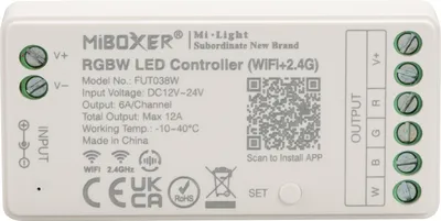 Produktbild von MiBoxer FUT038W RGBW-LED-Controller (WiFi + 2,4 G)