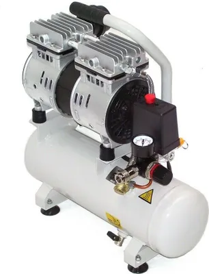 Produktbild von leise Druckluft Kompressor 40362 ölfrei 750W Luftkompressor flüster Kompressor