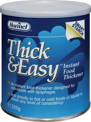 Zdjęcie produktu dla Hormel Thick & Easy błyskawiczny proszek zagęszczający do bezpiecznego odżywiania w przypadku dysfagii, 225 g proszku
