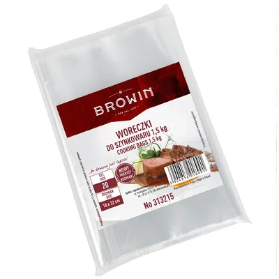 Produktbild von MIKONI Folienbeutel für Schinkenkocher 1,5 kg, 20 Stück, Tüten, Verpackung, Tüte, Plastiktüten, Schinkensäcke, Schinkenbeutel