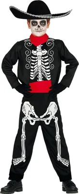 Obrázek produktu pro Vtipný kostým Kostra mariachi Halloween 2026