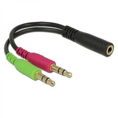 Obrázok produktu pre Delock adaptér jack zásuvka 3,5 mm > 2x jack zástrčka 3,5 mm