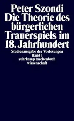 Produktbild von Szondi: Theorie Trauerspiel