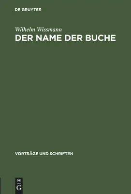 Produktbild von Der Name der Buche