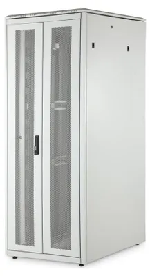 Produktbild von Digitus Serverschrank Unique Server-N Serie - 800x1000 mm (BxT), Bodenmontiertes Regal, 42U, 1200 kg, Sperrschloss, 150 kg, Grau