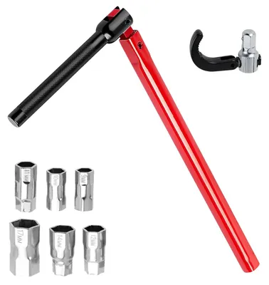 Obrázek produktu pro Sada 8 kusů svorkových kleští - 9-17 mm - červená