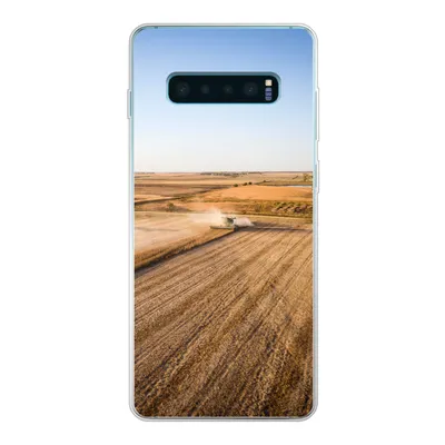 Produktbild von MuchoWow® Handyhülle Schutzhülle Hülle für Samsung Galaxy S10 Lite Feld - Bauernhof - Traktor - Landwirt - Landleben Silikon Softcase Handy Hülle - Schutz
