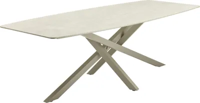 Produktbild von LC Garden Como Garten Esstisch 200x100cm Grau/Anthrazit