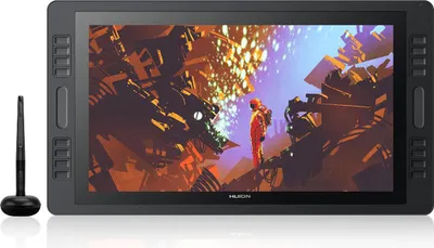 Produktbild von Huion Kamvas Pro 20 - Verkabelt - 5080 lpi - 434,88 x 238,68 mm - USB - 1 cm - 49,5 cm (19.5 Zoll)