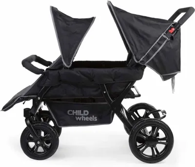 Produktbild von CHILDHOME Childwheels TWO BY TWO Geschwisterwagen