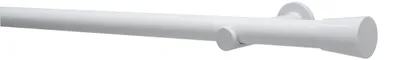 Produktbild von Gardinia Gardinenstangen-Set 1-Lauf Korfu Ø 28 weiß 200 cm