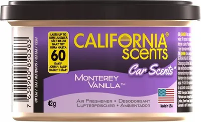 Produktbild von California Scents Monterey Vanilla Lufterfrischer Dose 42g