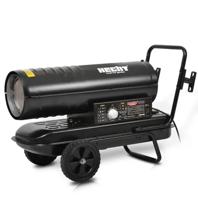 Produktbild von Diesel Heizkanone HECHT 3021 | 20 kW | Thermostat | 19 l Tank | 588 m³/h Luftleistung | Bauheizung für Werkstatt & Baustelle