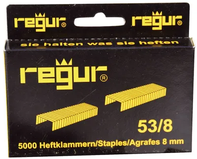 Produktbild von Regur® 53/8 Heftklammern 53/8, 5000 Stück
