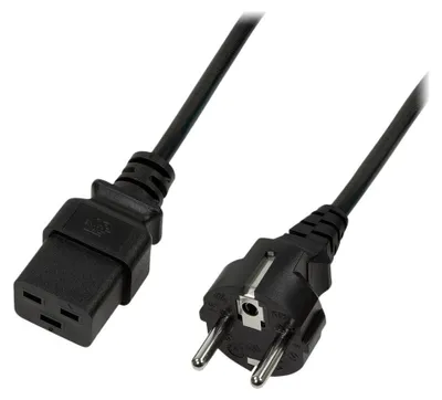 Obrázok produktu pre LogiLink CP153, 3 m, CEE7/7, C19 zviazané, 250 V