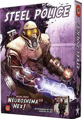 Image de Neuroshima HEX 3.0 Steel Police - Extension de jeu de société - EN/PL