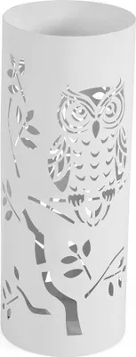 Produktbild von Regenschirmständer Versa Weiß Uhu Familie 19 x 49 x 19 cm