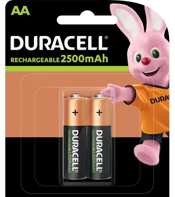 Immagine prodotto di Batteria DURACELL StayCharged 2 x Mignon 2,4 Ah