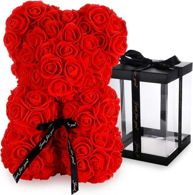 Produktbild von Rose,Bär,,Teddy,Bär,,Künstliche,Blume,Bär,,Das,Beste,Geschenk,Zum,Valentinstag$Rose,Blume,Bär,Blase,Blume,Bär$Simulation,Unsterblich,Blume,Umarmung,Bär ,Spielzeug