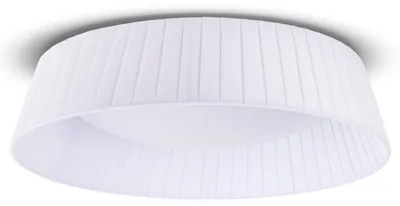 Produktbild von Deckenlampe Esstisch Deko Wohnzimmer Modern Büro Rund Lampenschirm Stoff E27