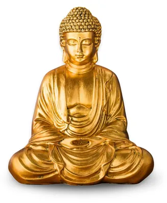Immagine prodotto di Statua del Buddha per la meditazione, 20 cm, resina, decorazione Feng Shui