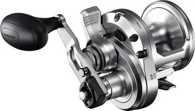 Produktbild von SHIMANO Speedmaster Leverdrag II, 12II, Rechtshand, Multi Angelrolle, Schiebebremse, SPM12II