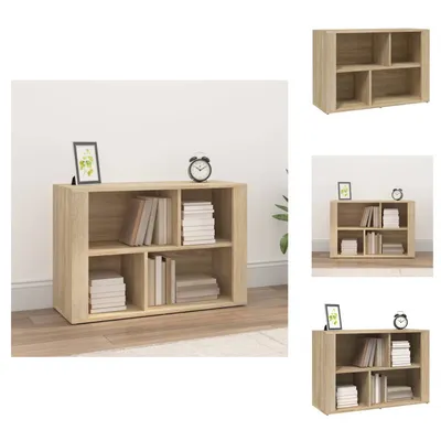 Immagine prodotto di vidaXL Credenza rovere Sonoma 80x30x54 cm materiale legno - Credenze