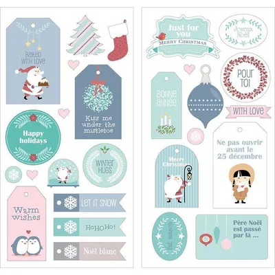 Produktbild von 27 Aufkleber Santa Claus - My little Christmas