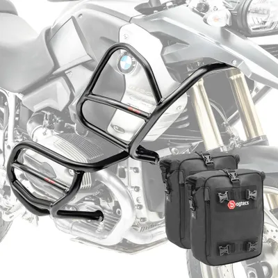 Produktbild von Set Sturzbügel + Taschen XL4 für BMW R 1200 GS 08-12 Schutzbügel CB4