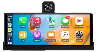 Obrázok produktu pre Auto monitor, bezdrôtový Carplay, dvojité nahrávanie, predná kamera
