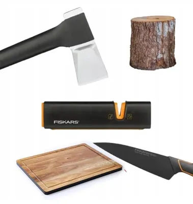Produktbild von Fiskars EDGE Universeller Messerschärfer und Beilschärfer Keramikeinsatz