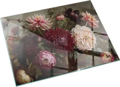 Produktbild von Blumenstrauß im Detail – Glasbodenplatte für – Kaminofen – Kaminplatte Glas – Schutzglas – Funkenschutzplatte –Glasbodenplatte Feuerfeste – Hitzeschutzplatte – Bodenschutz aus Glas – 120x80 cm