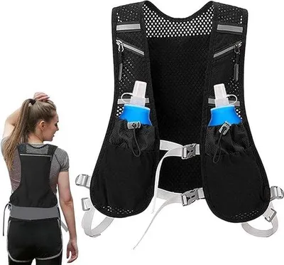 Obrázek produktu pro Reflexní vesta – lehká a pohodlná vesta – na běhání, turistiku, cyklistiku a maratony