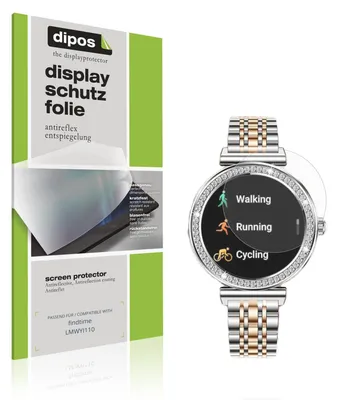 Produktbild von 6x Schutzfolie für findtime LMWYI110 matt Displayschutzfolie Folie Display Schutz dipos