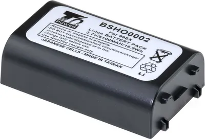 Immagine prodotto di Batteria T6 Power per Honeywell Dolphin 99EXhc, Li-Ion, 3,7 V, 5100 mAh (18,9 Wh), nero