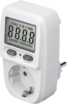 Zdjęcie produktu dla Miernik zużycia energii do gniazdka elektrycznego z 5 trybami wyświetlania