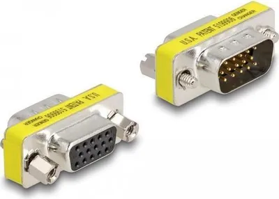 Immagine prodotto di DELOCK VGA Adapter D-Sub15 -> D-Sub15 St/Bu