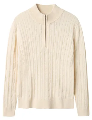 Zdjęcie produktu dla Nlmhabel Ls Half Zip - sweter z półzapięciem