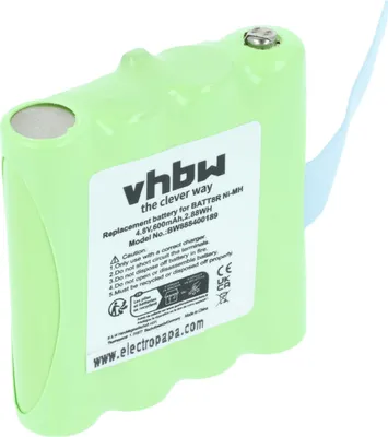 Produktbild von vhbw Akku kompatibel mit Motorola Talkabout SX700R, M370H1A, FV700R Funkgerät, Walkie Talkie (600 mAh, 4,8 V, NiMH)
