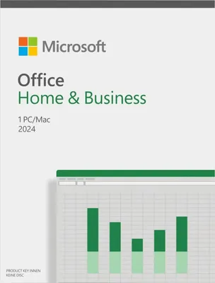 Produktbild von Microsoft Office Home and Business 2024 Office-Paket Voll 1 Lizenz(en) Englisch