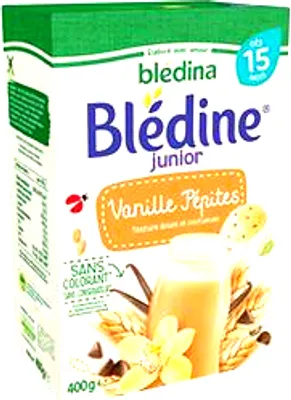 Zdjęcie produktu dla BLEDINE chipsy waniliowe 400 g od 15. miesiąca życia 400 g