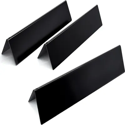 Immagine prodotto di INF Piastre di calore per griglia 3 pezzi per Weber Spirit serie 200 - Nero