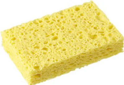 Zdjęcie produktu dla Wymienna gąbka do stacji lutowniczych, gąbka do lutownicy 57x37 mm