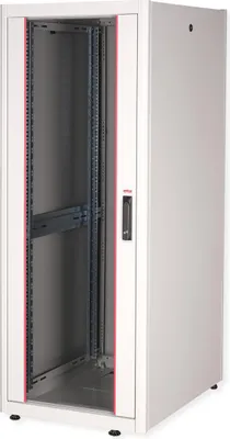 Obrázok produktu pre ROLINE 26.21.0038, Voľne stojací rack, 32U, 600 kg, Koľajnice racku, Nastaviteľné nohy, 68 kg