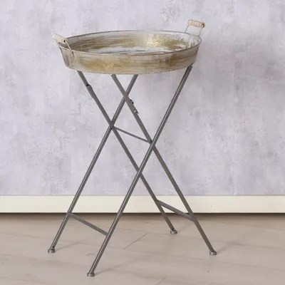 Obrázok produktu pre Príkonový stolík Forestis s motívom jeleňa, výška 70 cm