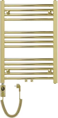 Produktbild von Mexen Ares elektrischer Heizkörper 700 x 500 mm, 300 W, gold - W102-0700-500-2300-50