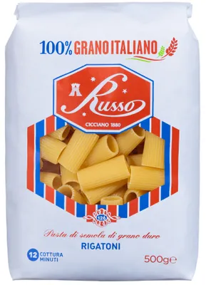 Produktbild von 20x Pasta Russo Rigatoni Nudeln 500g